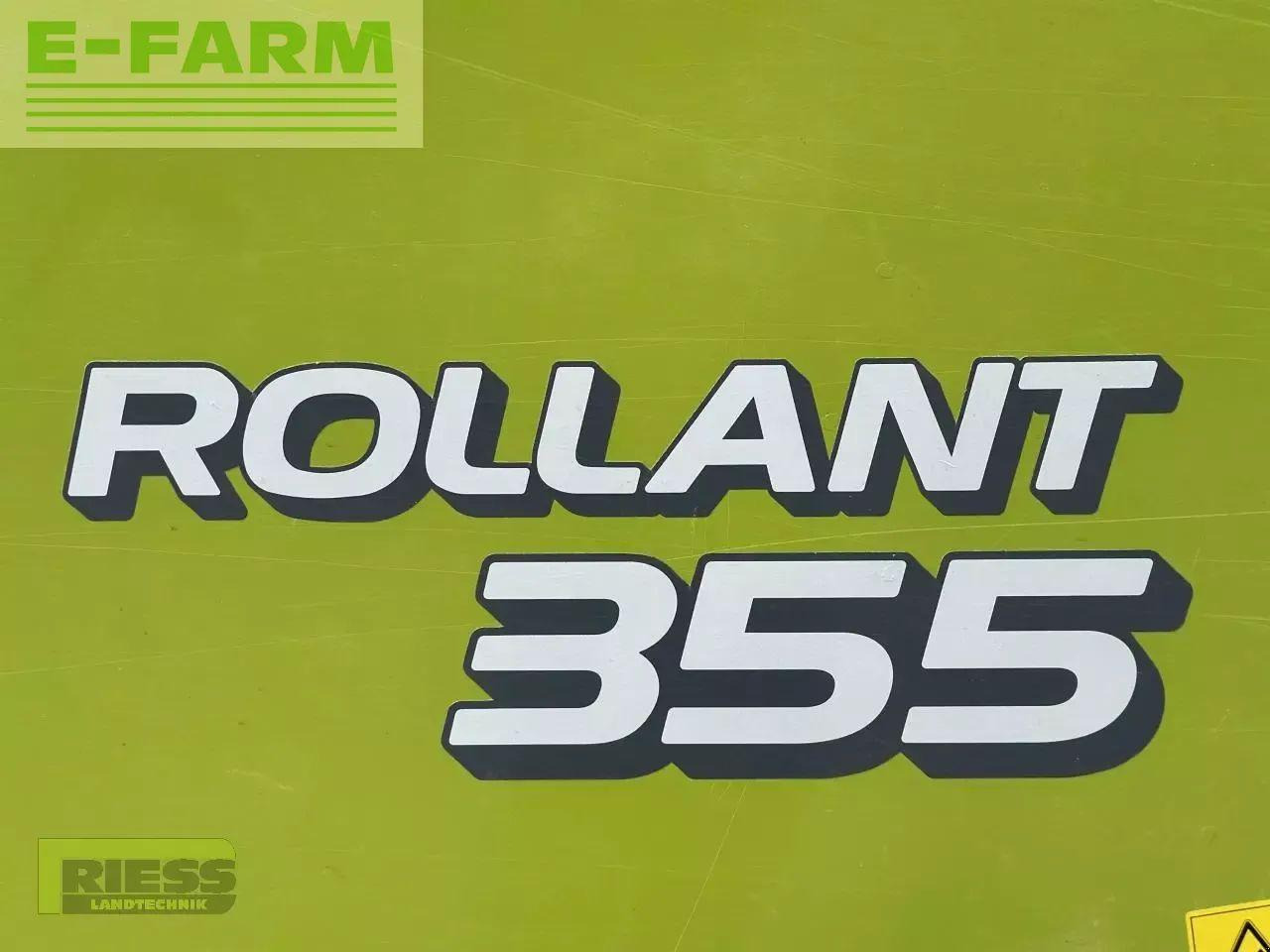 Empacadora de pacas cuadradas CLAAS rollant 355 roto cut: foto 23