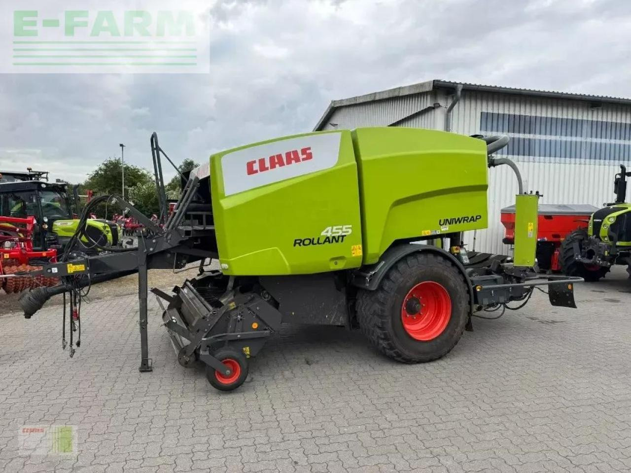 CLAAS rollant 455 rc uniwrap - Empacadora de pacas cuadradas: foto 1 CLAAS rollant 455 rc uniwrap - Empacadora de pacas cuadradas: foto 1