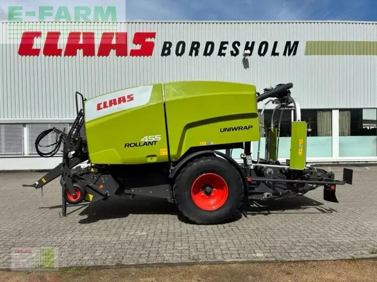CLAAS rollant 455 rc uniwrap - Empacadora de pacas cuadradas: foto 1 CLAAS rollant 455 rc uniwrap - Empacadora de pacas cuadradas: foto 1