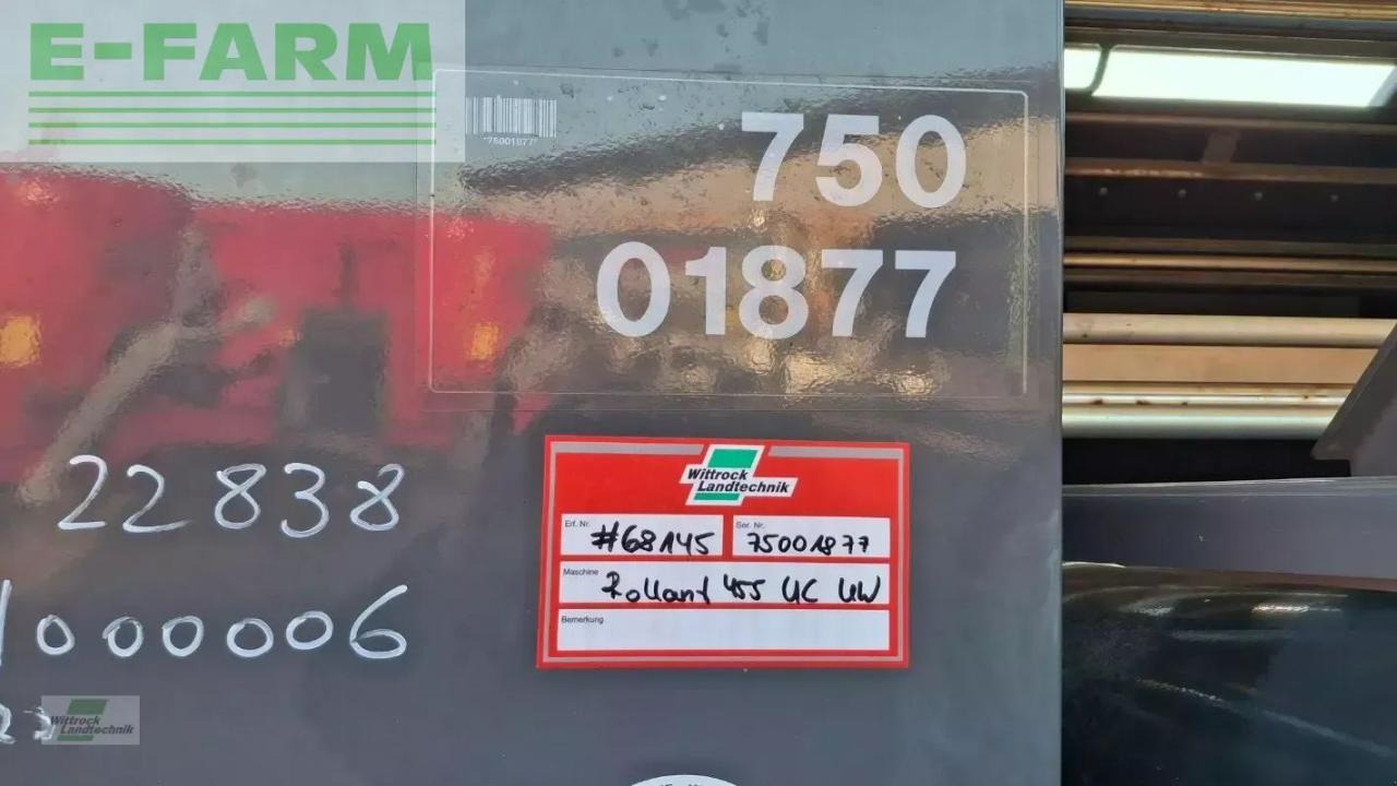 CLAAS rollant 455 rc uw - Empacadora de pacas cuadradas: foto 5 CLAAS rollant 455 rc uw - Empacadora de pacas cuadradas: foto 5