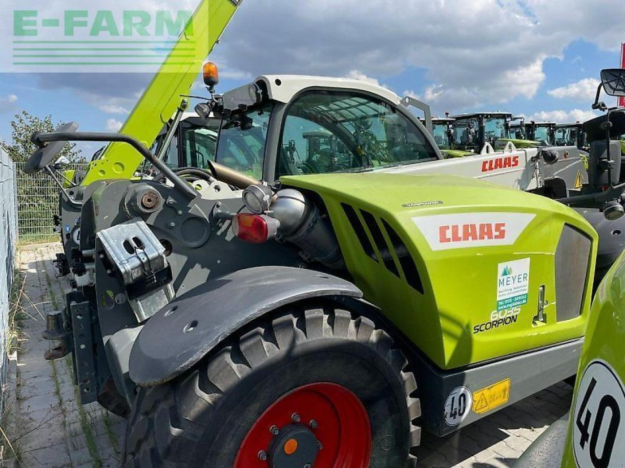 CLAAS scorpion 6035 - Manipulador telescópico: foto 3 CLAAS scorpion 6035 - Manipulador telescópico: foto 3
