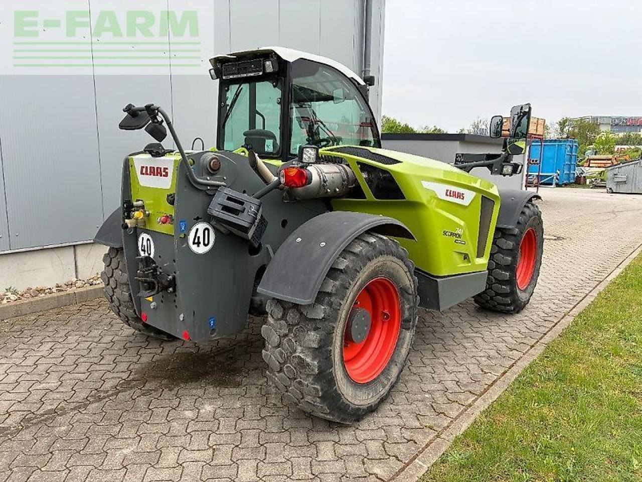 CLAAS scorpion 741 - Manipulador telescópico: foto 4 CLAAS scorpion 741 - Manipulador telescópico: foto 4