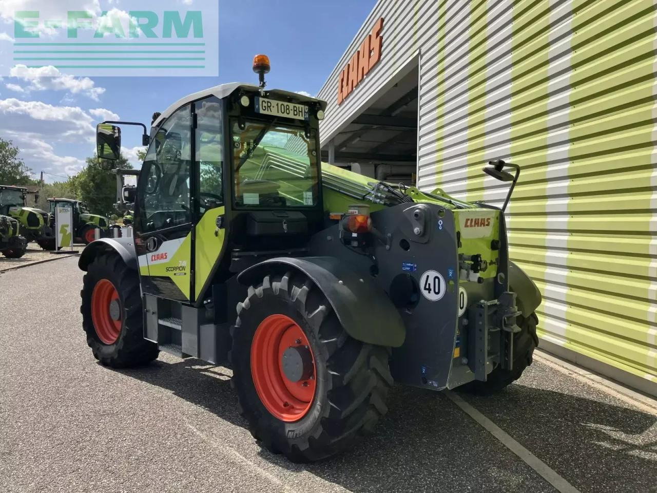 CLAAS scorpion 741 vp - Manipulador telescópico: foto 2 CLAAS scorpion 741 vp - Manipulador telescópico: foto 2