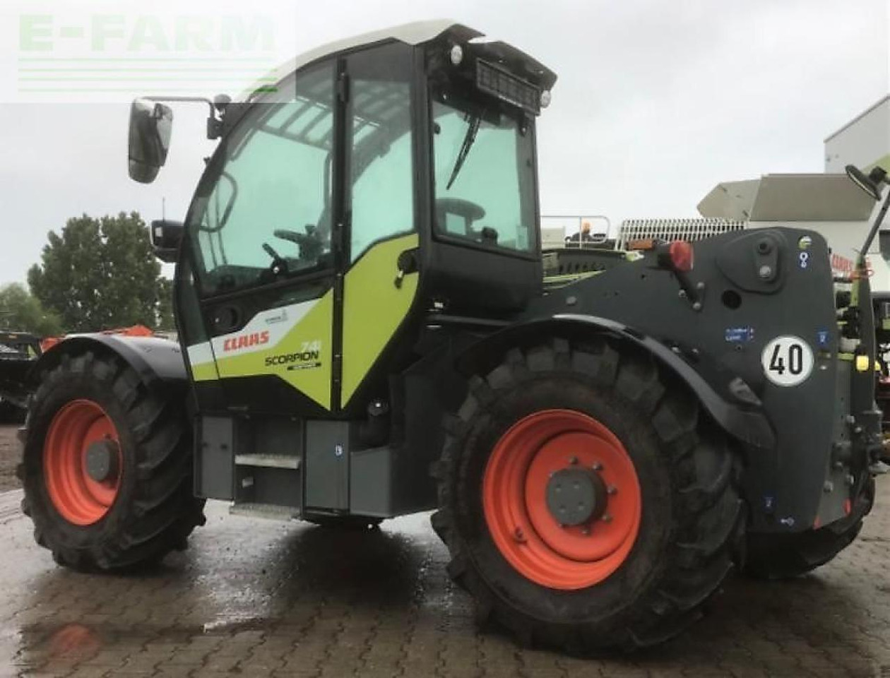 CLAAS scorpion 741 vp stage v - Manipulador telescópico: foto 5 CLAAS scorpion 741 vp stage v - Manipulador telescópico: foto 5