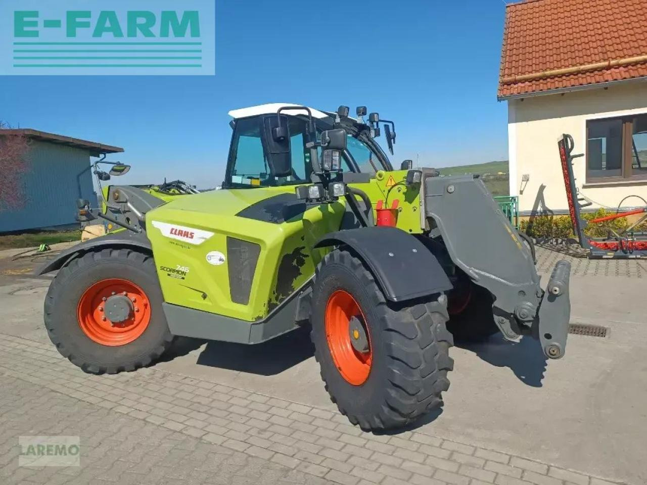 CLAAS scorpion 746 - Manipulador telescópico: foto 1 CLAAS scorpion 746 - Manipulador telescópico: foto 1