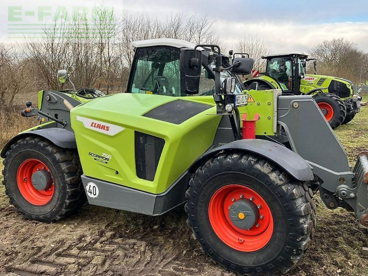 CLAAS scorpion 756 - Manipulador telescópico: foto 2 CLAAS scorpion 756 - Manipulador telescópico: foto 2