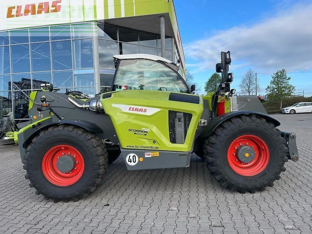 CLAAS scorpion 756 varipower plus - Manipulador telescópico: foto 1 CLAAS scorpion 756 varipower plus - Manipulador telescópico: foto 1
