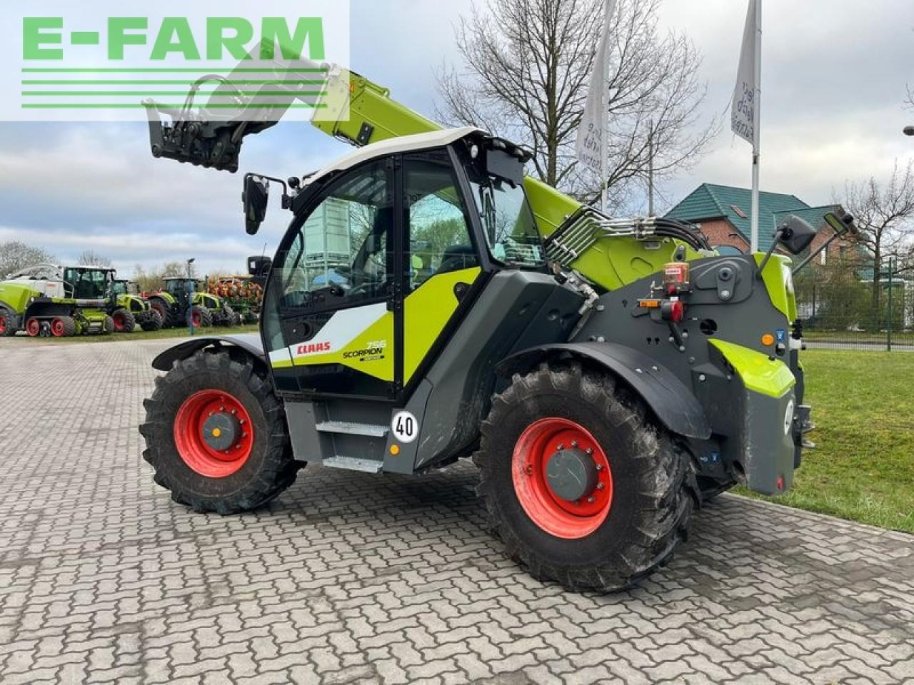 CLAAS scorpion 756 varipower plus - Manipulador telescópico: foto 2 CLAAS scorpion 756 varipower plus - Manipulador telescópico: foto 2