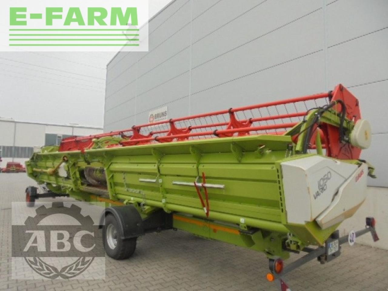 CLAAS vario 1050 - Cabezal de grano: foto 3 CLAAS vario 1050 - Cabezal de grano: foto 3