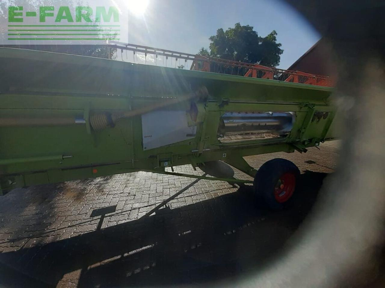 Accesorios para cosechadoras de forraje CLAAS vario-schneidwerk v 750 + transportwagen: foto 6