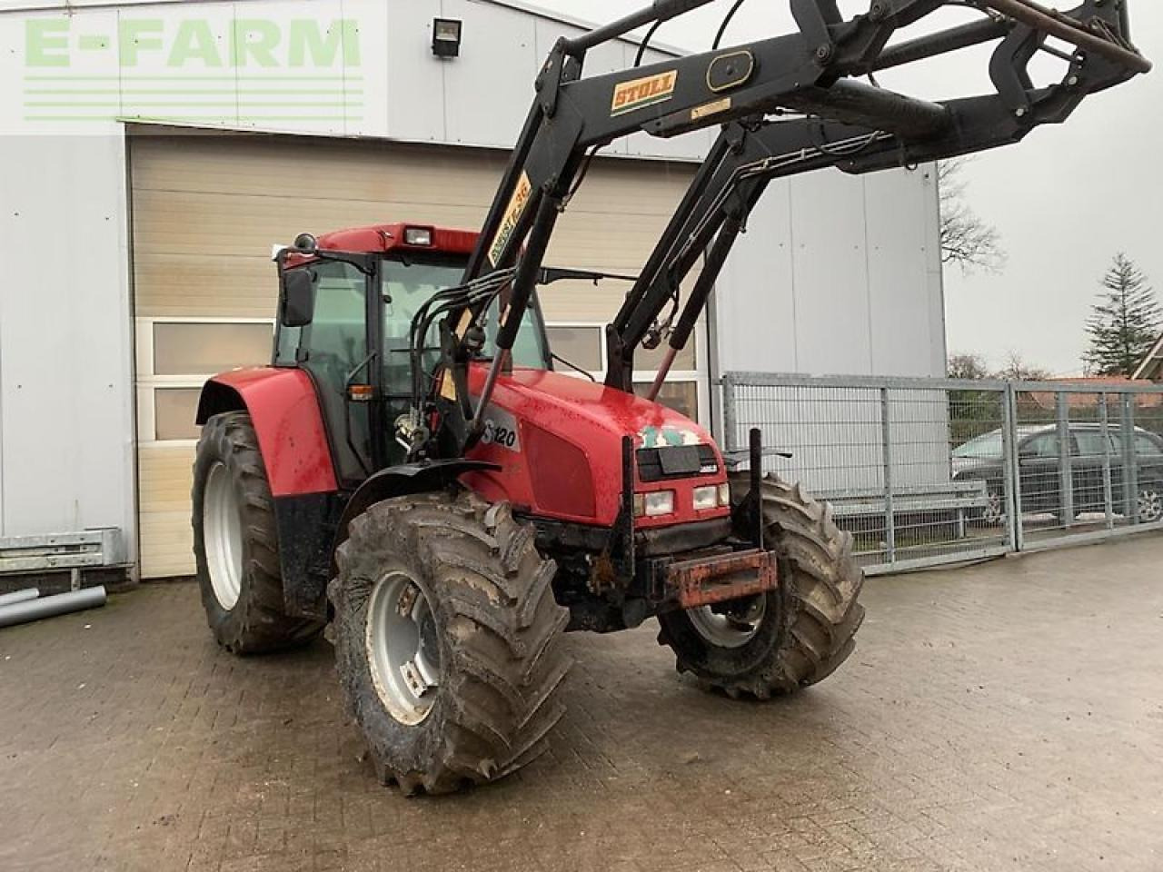 Case-IH cs 120 mit stoll frontlader - Tractor: foto 2 Case-IH cs 120 mit stoll frontlader - Tractor: foto 2