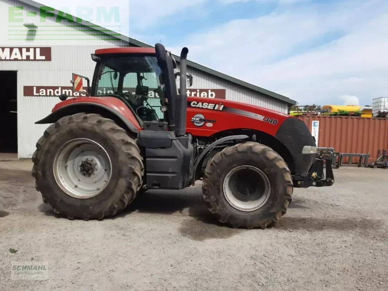 Case-IH magnum 340 - Tractor: foto 2 Case-IH magnum 340 - Tractor: foto 2