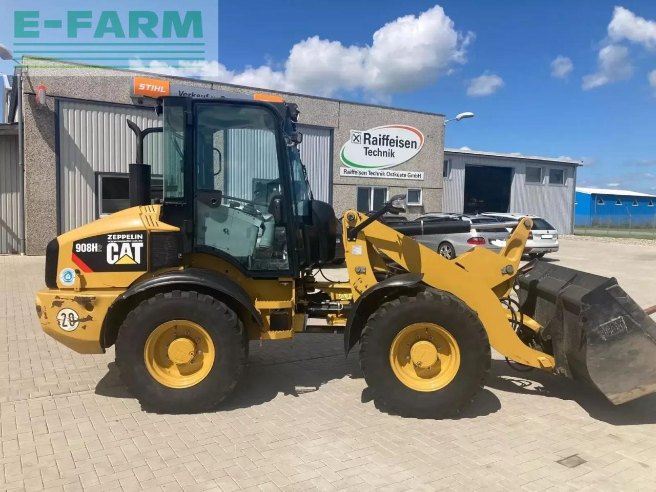 Caterpillar radlader cat 908 h2 - Miniexcavadora: foto 1 Caterpillar radlader cat 908 h2 - Miniexcavadora: foto 1