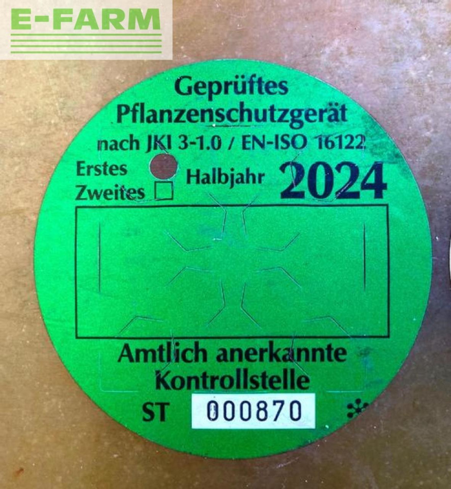 Pulverizador arrastrado Dammann anp 7030 profi class - tandemspritze 30m: foto 10