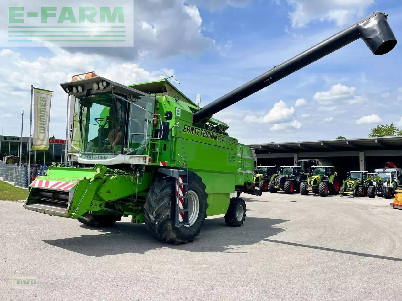 Deutz-Fahr 4075 balance - Cosechadora de granos: foto 1 Deutz-Fahr 4075 balance - Cosechadora de granos: foto 1