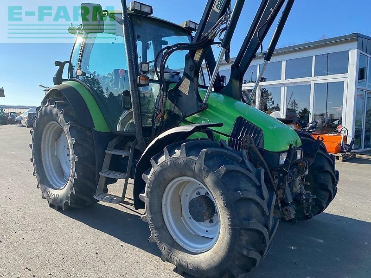 Deutz-Fahr agrotron 106 mit frontlader - Tractor: foto 1 Deutz-Fahr agrotron 106 mit frontlader - Tractor: foto 1