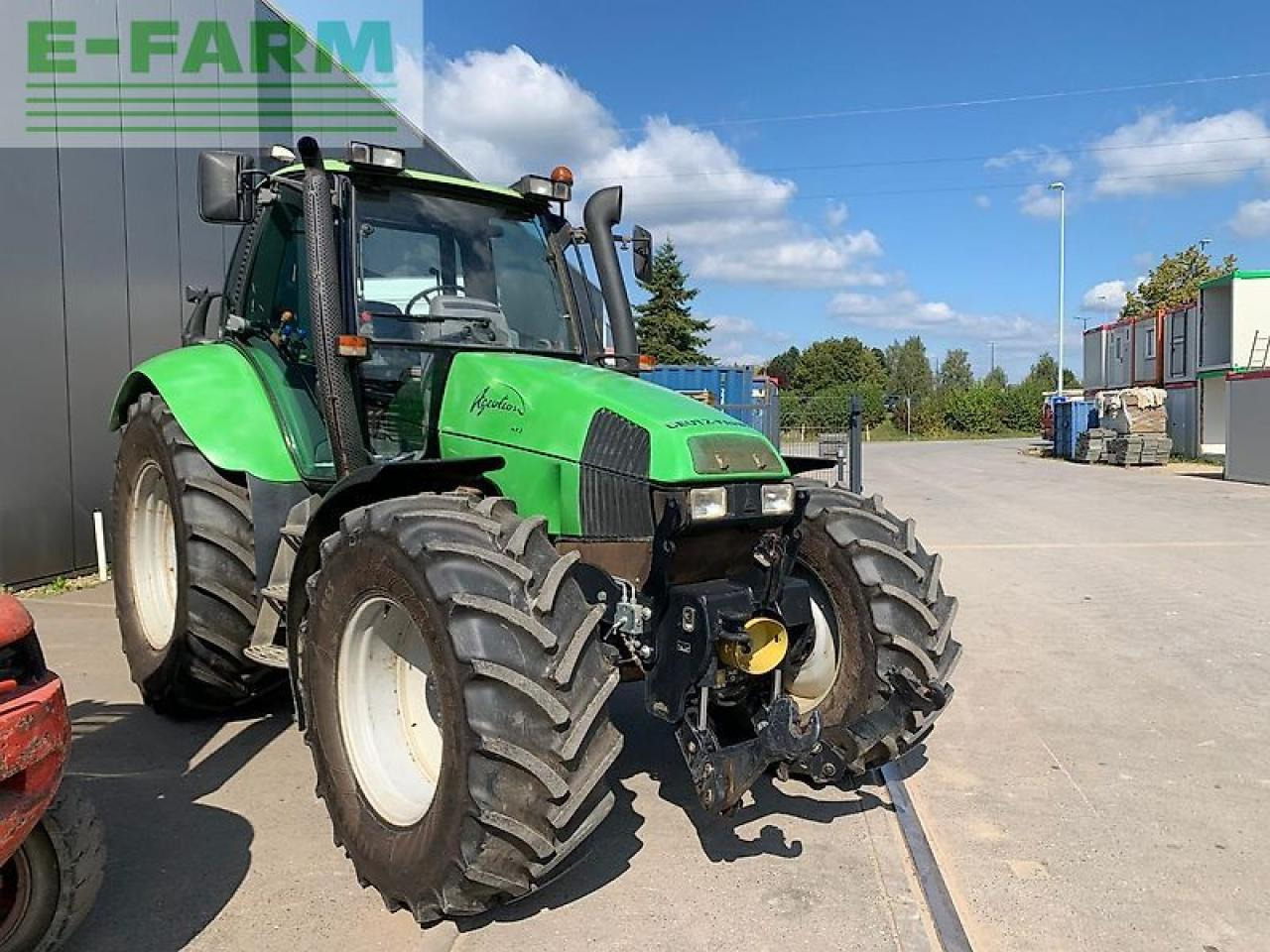 Deutz-Fahr agrotron 165 mk 3 mit fkh und fzw - Tractor: foto 1 Deutz-Fahr agrotron 165 mk 3 mit fkh und fzw - Tractor: foto 1