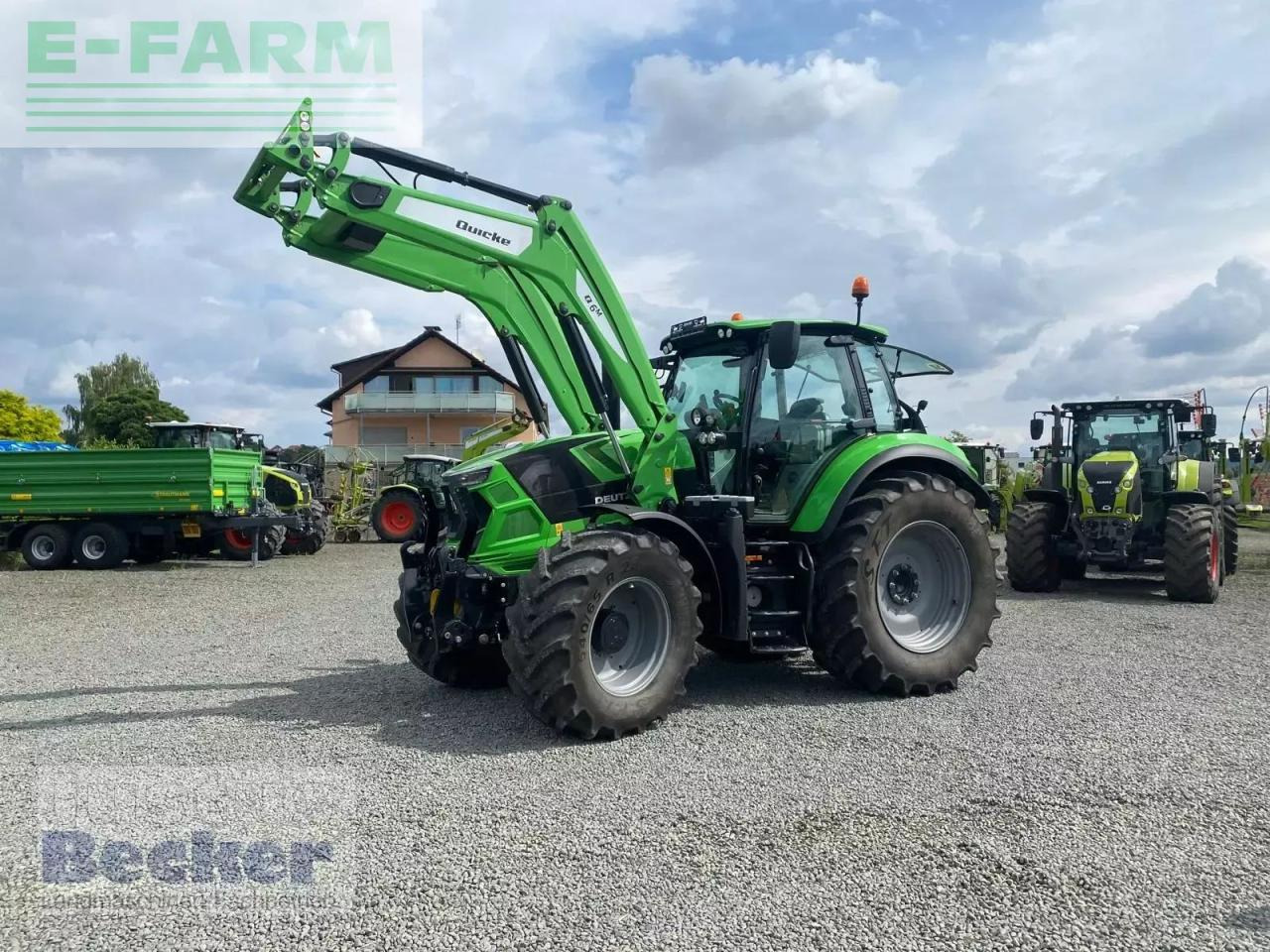 Deutz-Fahr agrotron 6165 ttv TTV - Tractor: foto 1 Deutz-Fahr agrotron 6165 ttv TTV - Tractor: foto 1