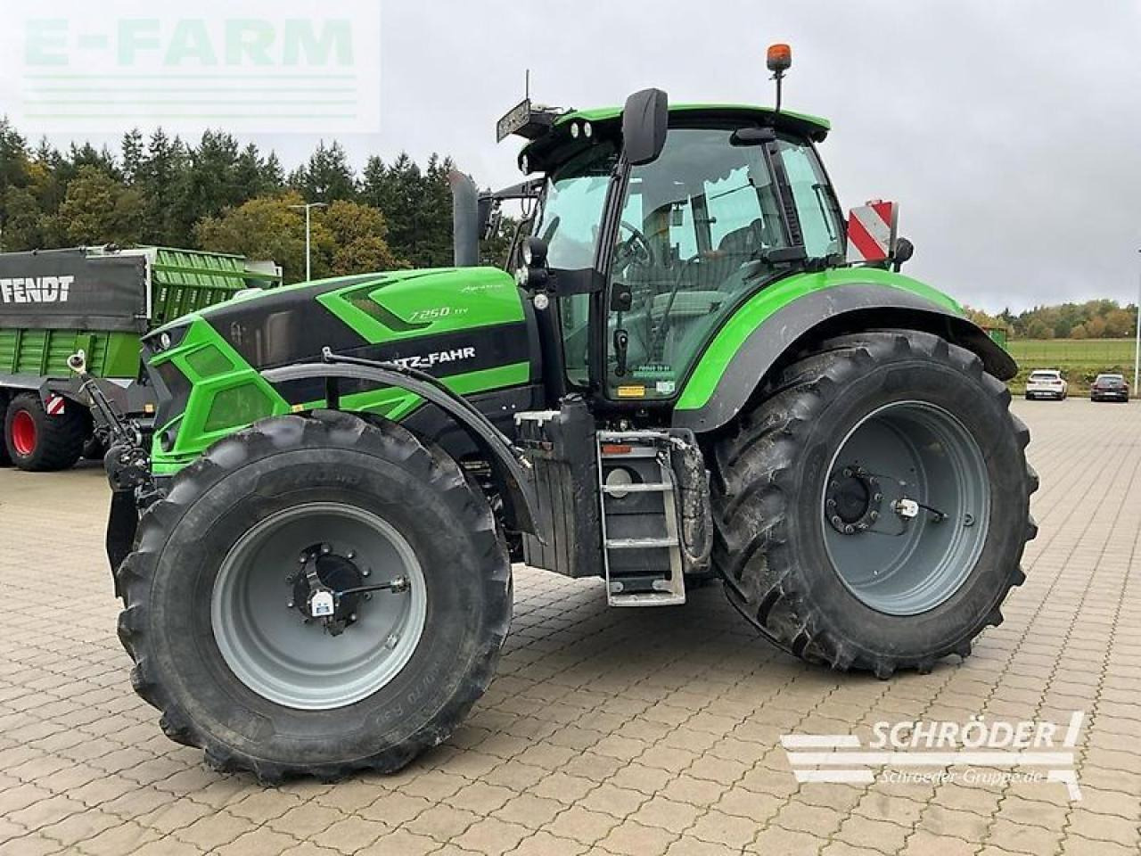 Tractor Deutz-Fahr agrotron 7250 ttv | rtk TTV: foto 10 Tractor Deutz-Fahr agrotron 7250 ttv | rtk TTV: foto 10