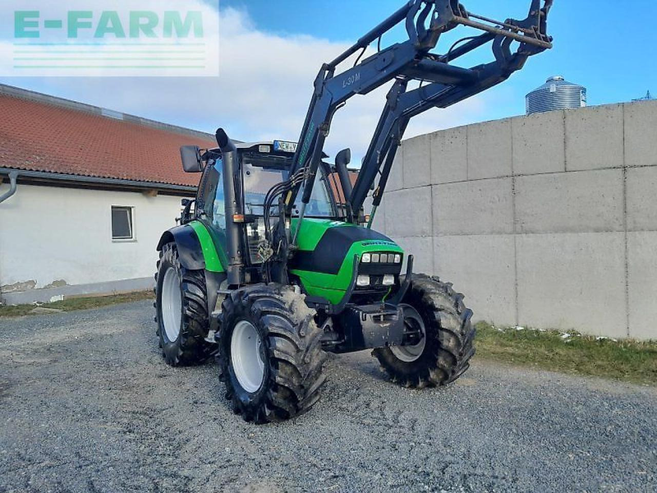 Deutz-Fahr agrotron m 600 - Tractor: foto 1 Deutz-Fahr agrotron m 600 - Tractor: foto 1