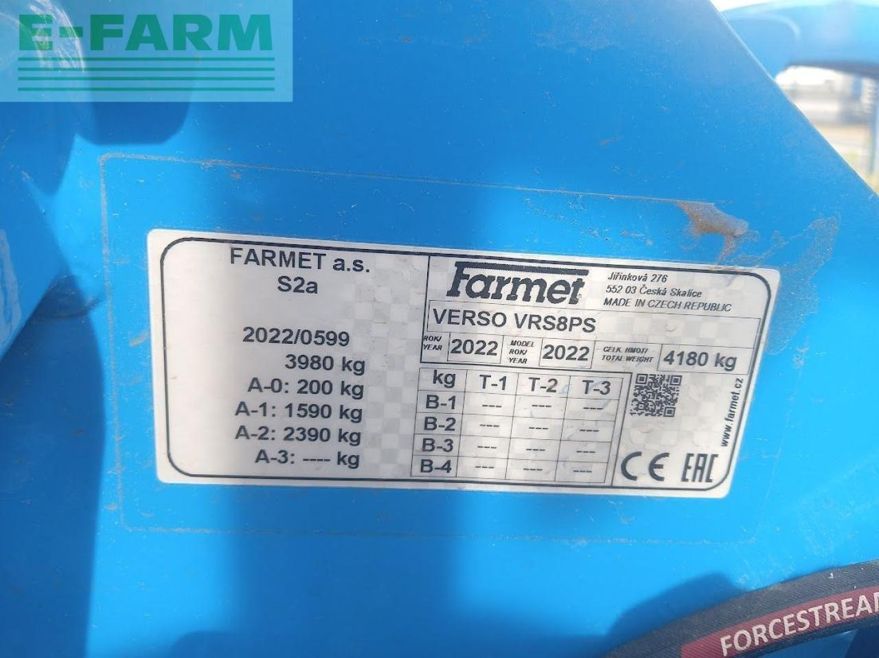 Farmet VERSO VRS8PS - Cultivador: foto 3 Farmet VERSO VRS8PS - Cultivador: foto 3