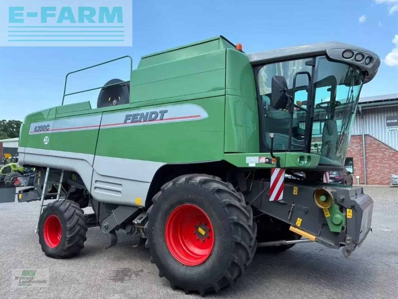Fendt 6300 c - Cosechadora de granos: foto 1 Fendt 6300 c - Cosechadora de granos: foto 1
