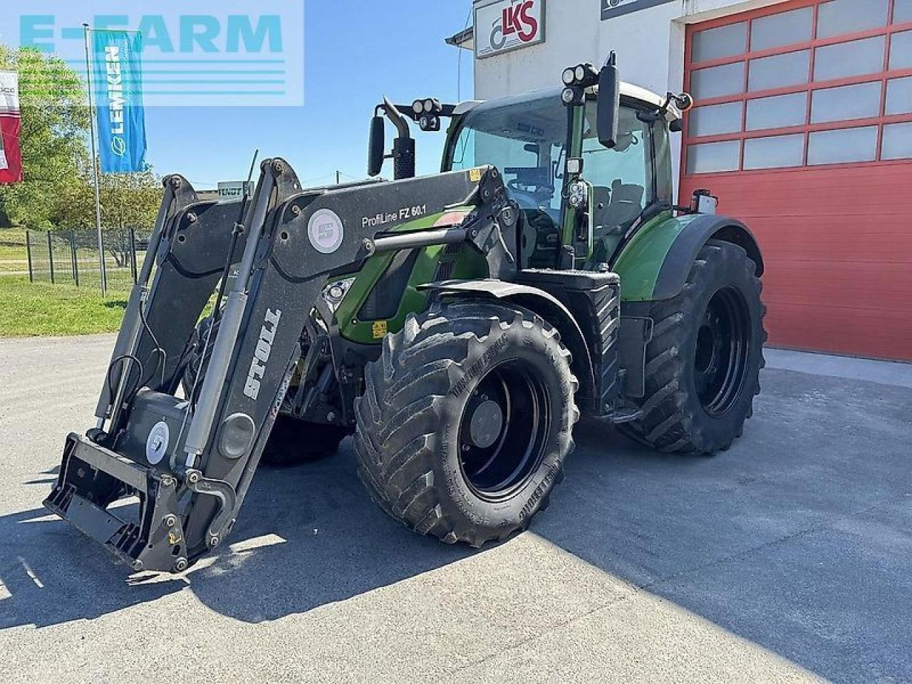 Fendt 718 s4 profi+ - Tractor: foto 1 Fendt 718 s4 profi+ - Tractor: foto 1