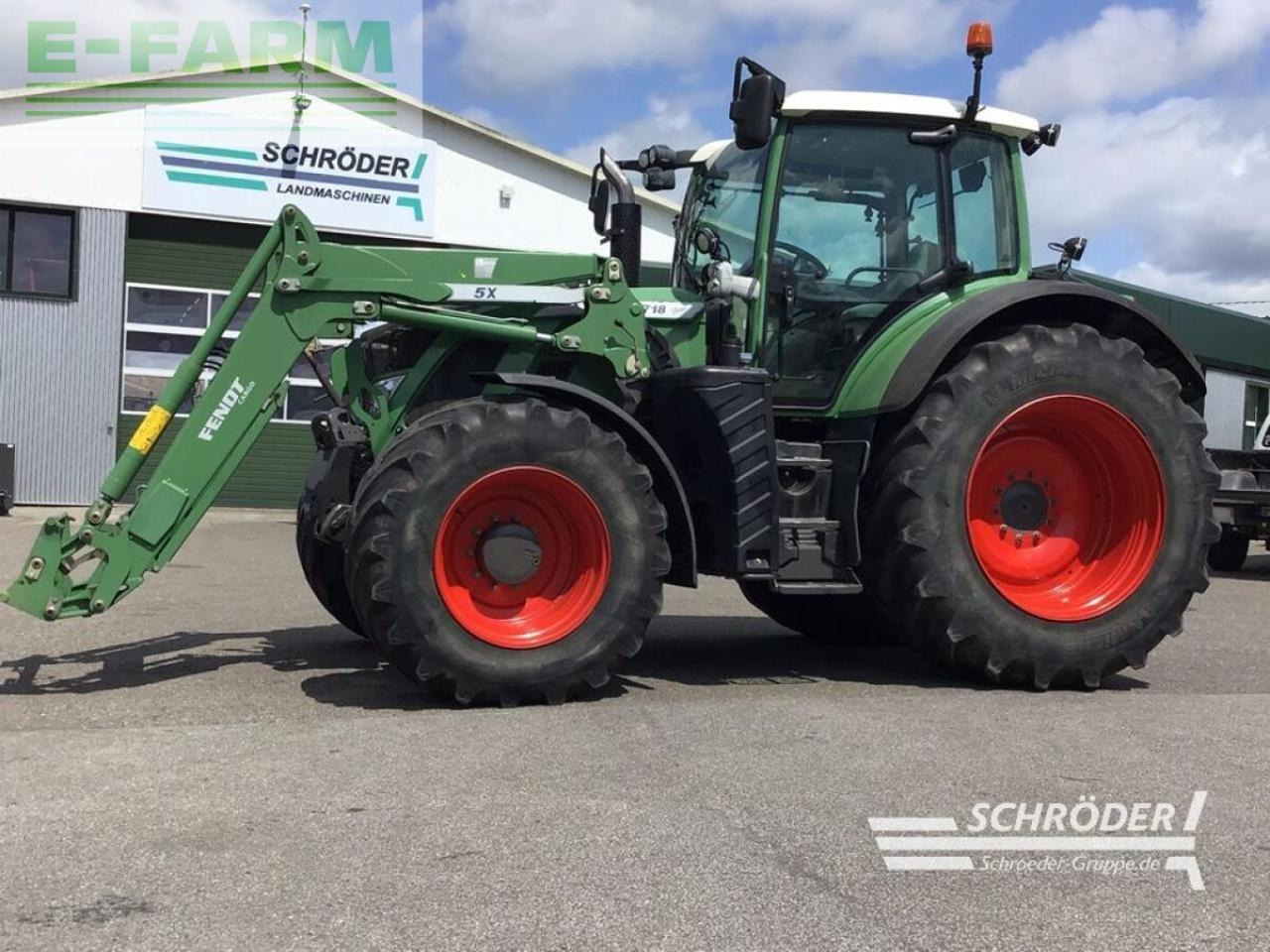 Fendt 718 vario scr profi Profi - Tractor: foto 2 Fendt 718 vario scr profi Profi - Tractor: foto 2