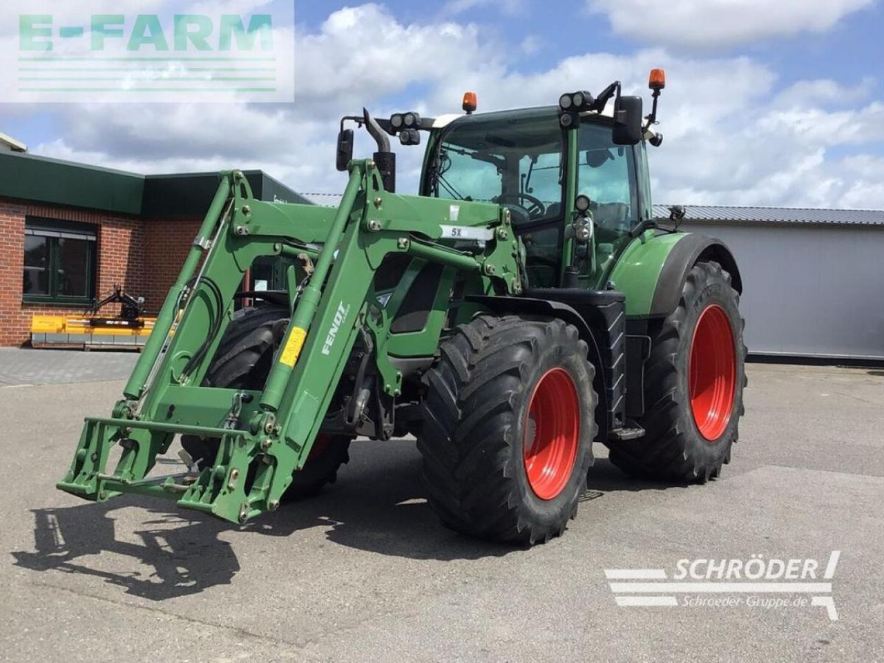 Fendt 718 vario scr profi Profi - Tractor: foto 1 Fendt 718 vario scr profi Profi - Tractor: foto 1
