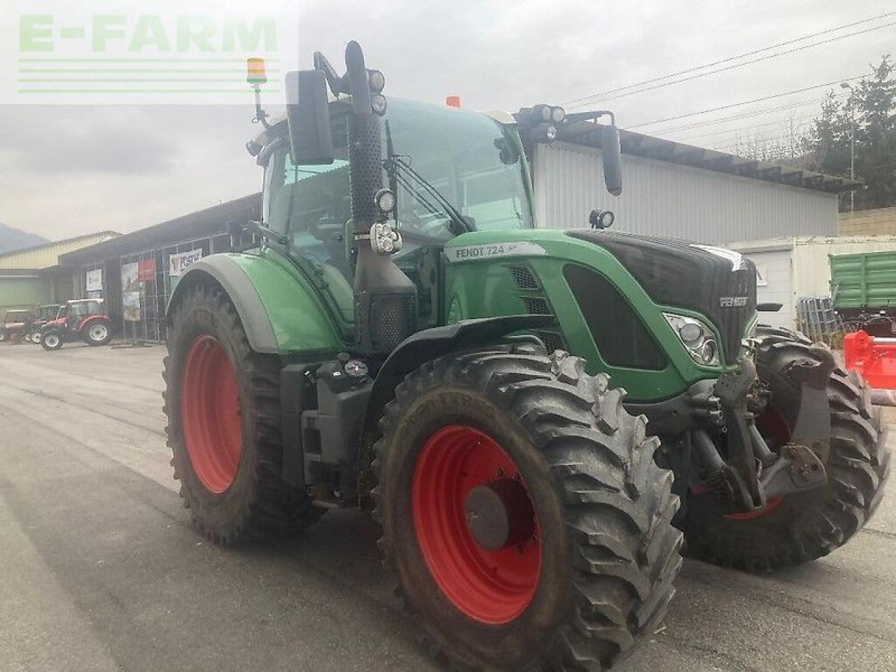 Fendt 724 profi plus - Tractor: foto 4 Fendt 724 profi plus - Tractor: foto 4