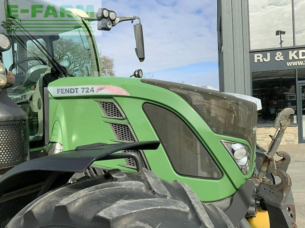 Tractor Fendt 724 profi plus tractor (st22528): foto 16