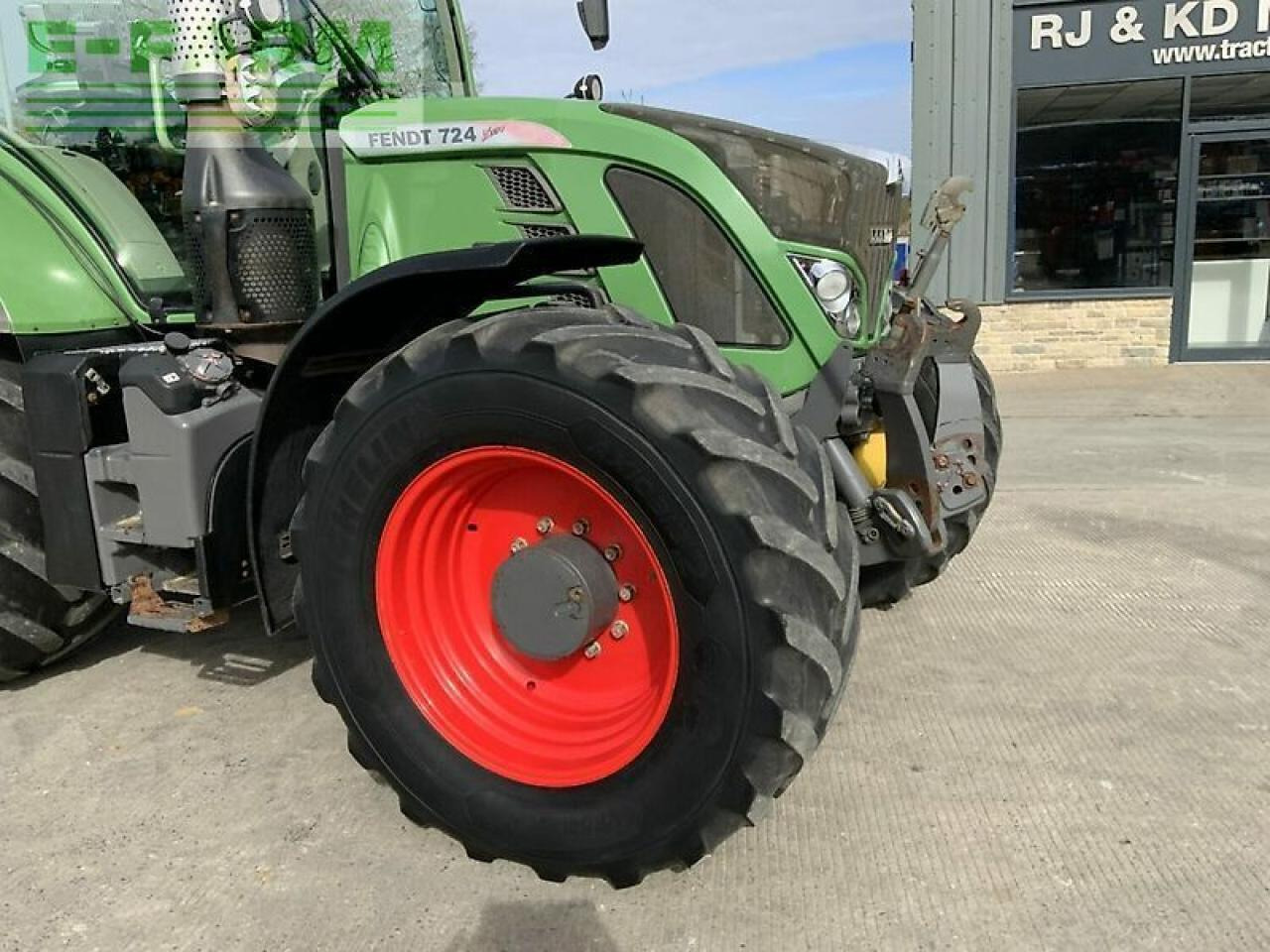 Tractor Fendt 724 profi plus tractor (st22528): foto 11