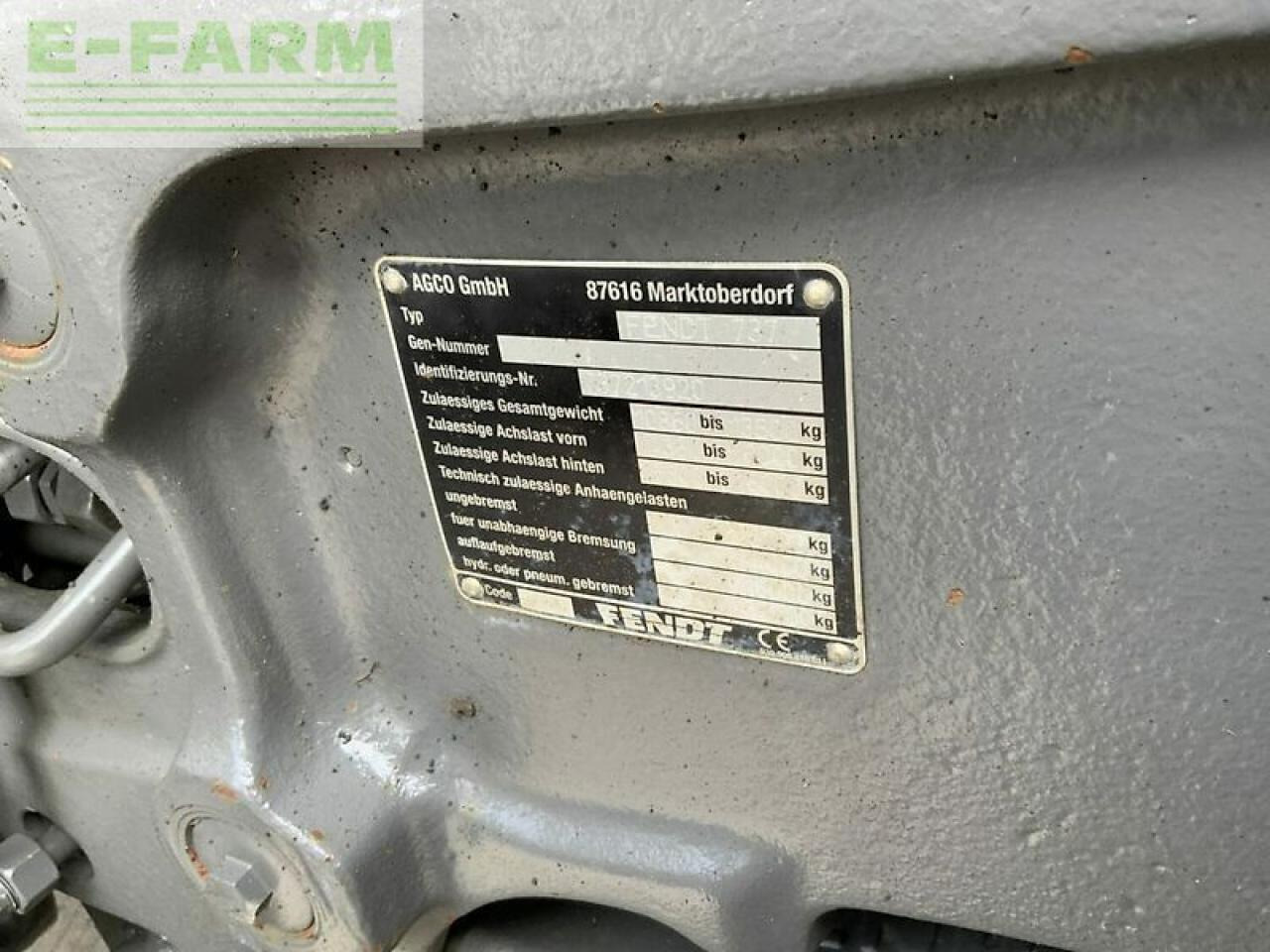 Tractor Fendt 724 profi plus tractor (st22528): foto 13