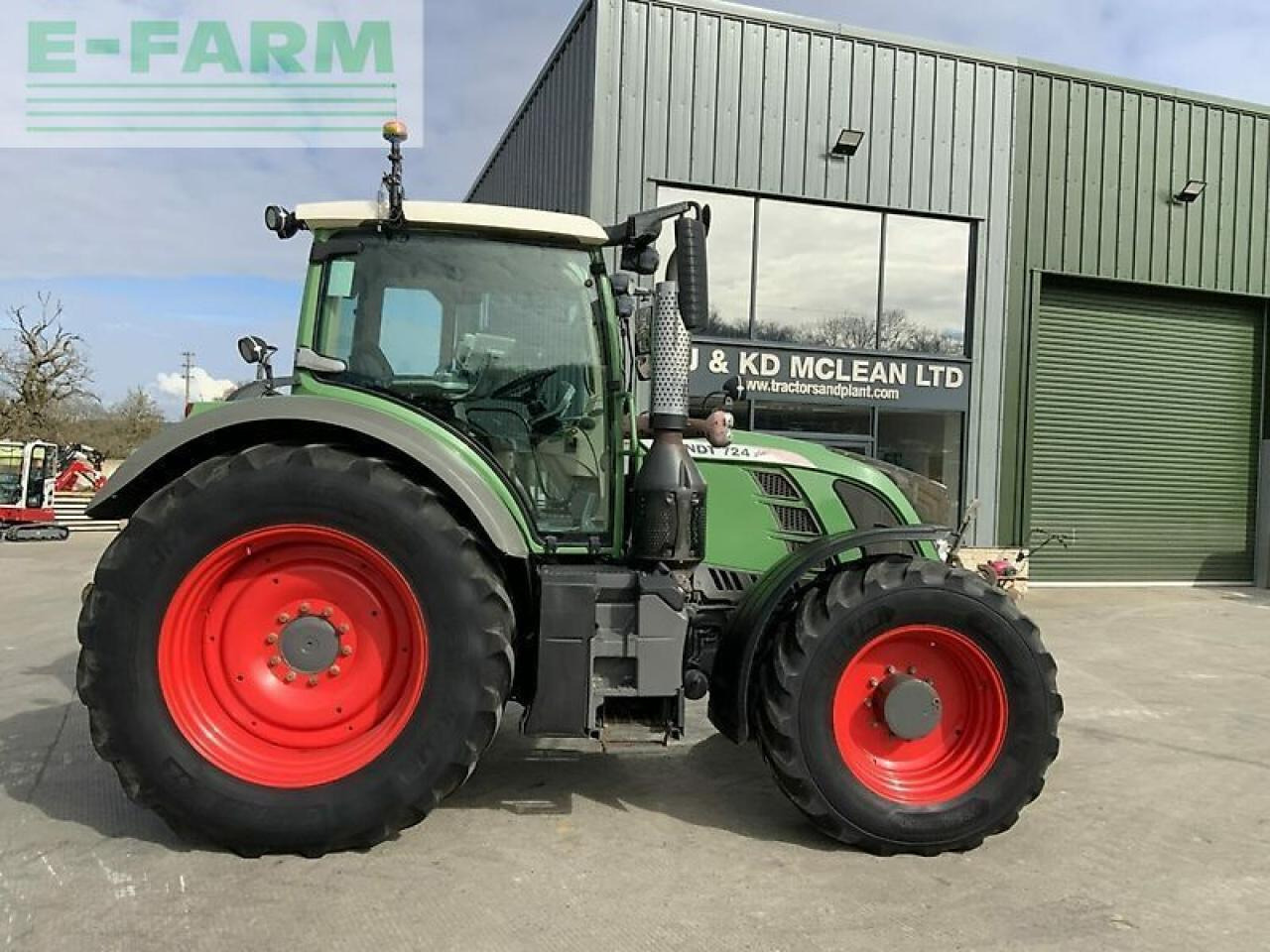 Tractor Fendt 724 profi plus tractor (st22528): foto 9