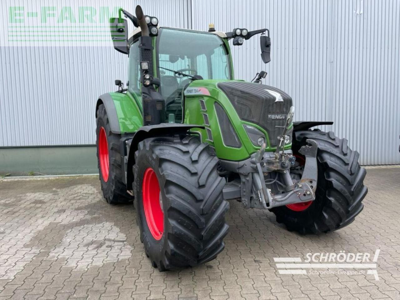 Fendt 724 s4 power plus rtk - Tractor: foto 1 Fendt 724 s4 power plus rtk - Tractor: foto 1