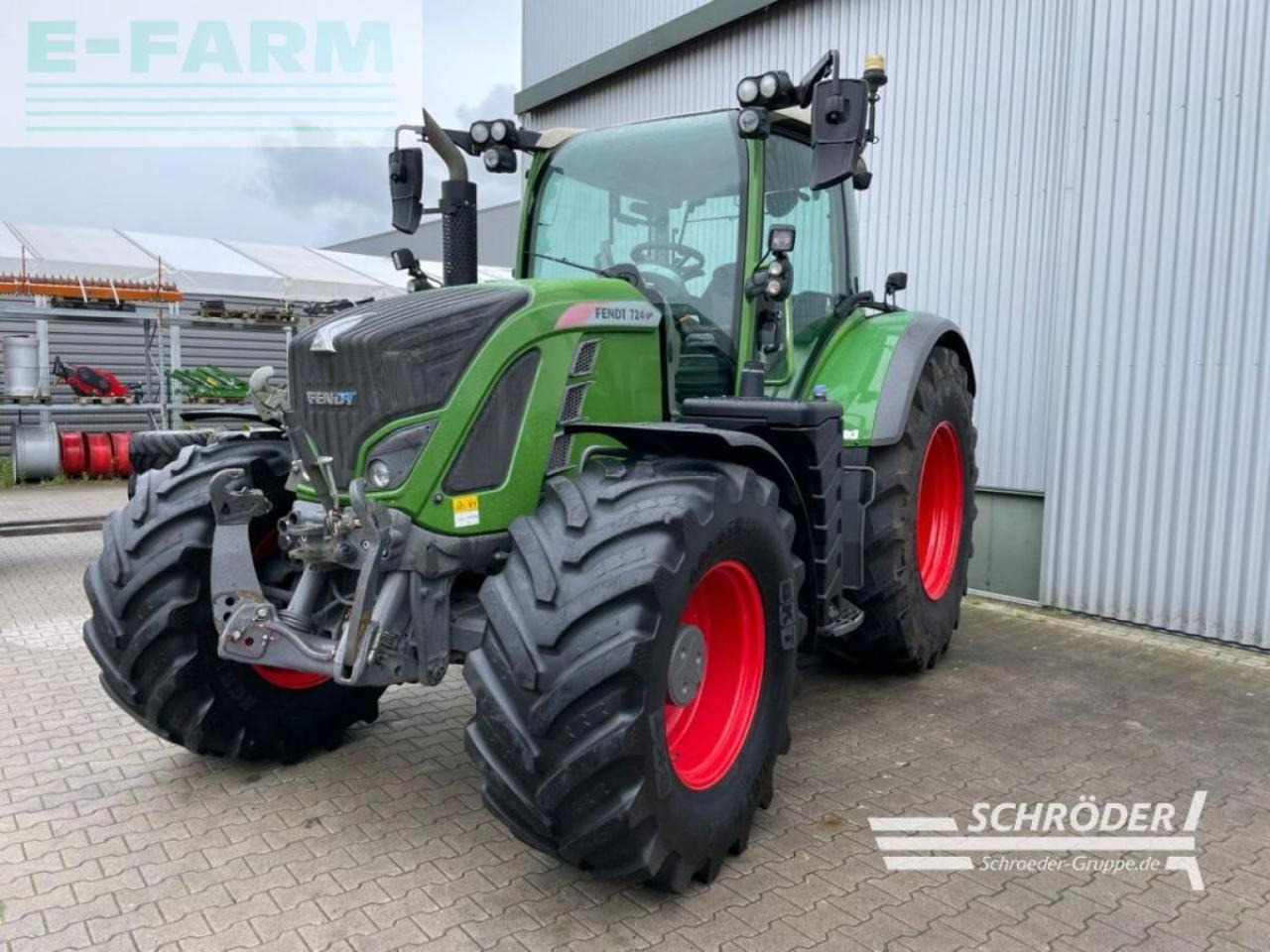 Fendt 724 s4 power plus rtk - Tractor: foto 5 Fendt 724 s4 power plus rtk - Tractor: foto 5
