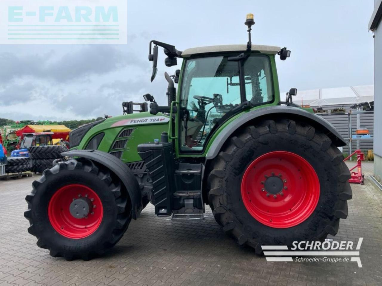 Fendt 724 s4 power plus rtk - Tractor: foto 4 Fendt 724 s4 power plus rtk - Tractor: foto 4
