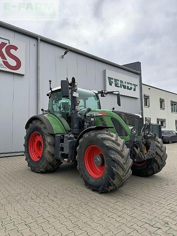Fendt 724 s4 profi+ - Tractor: foto 1 Fendt 724 s4 profi+ - Tractor: foto 1