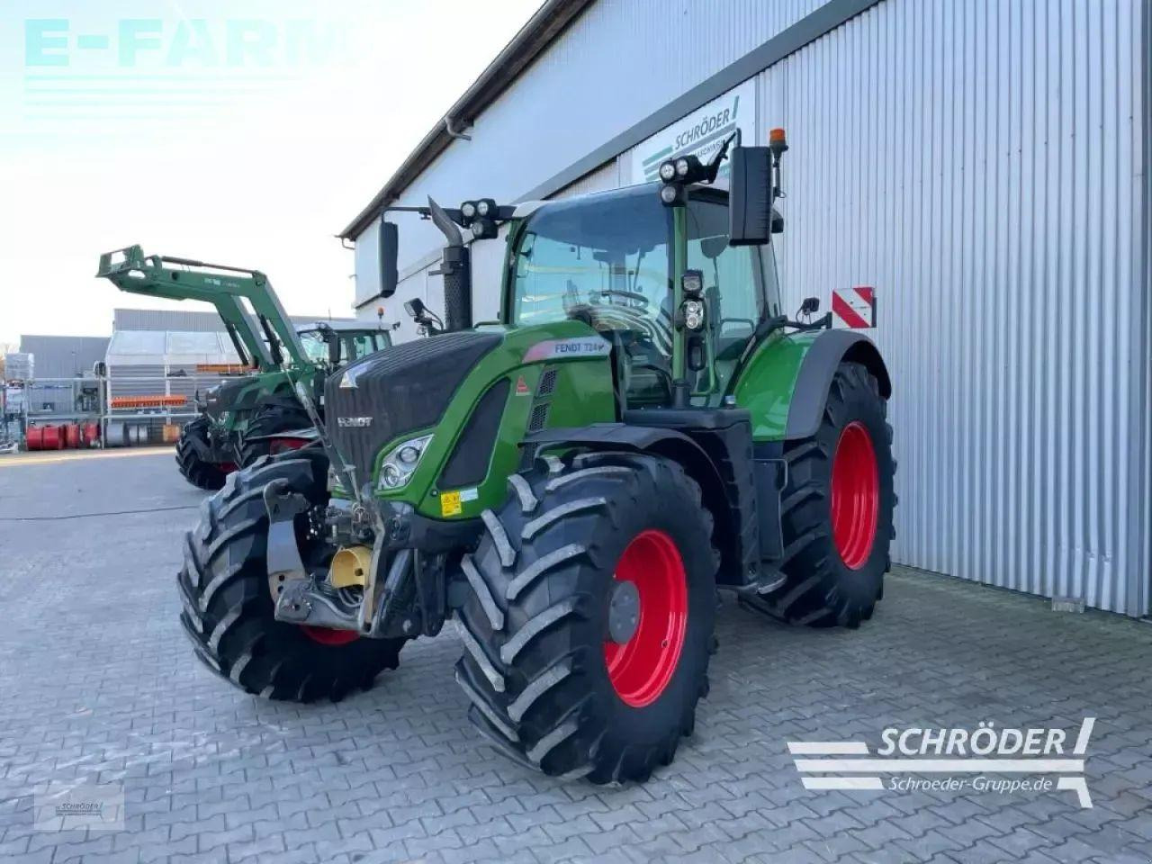 Fendt 724 s4 profi plus - Tractor: foto 5 Fendt 724 s4 profi plus - Tractor: foto 5