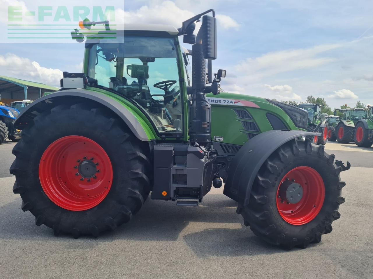 Fendt 724 vario power+ PowerPlus - Tractor: foto 5 Fendt 724 vario power+ PowerPlus - Tractor: foto 5