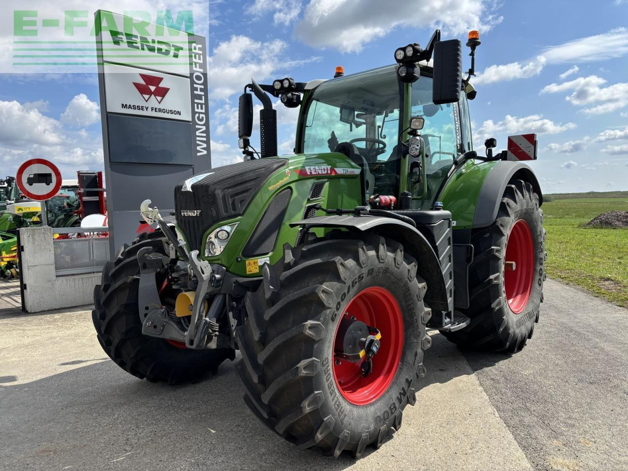 Fendt 724 vario profi+ ProfiPlus - Tractor: foto 1 Fendt 724 vario profi+ ProfiPlus - Tractor: foto 1