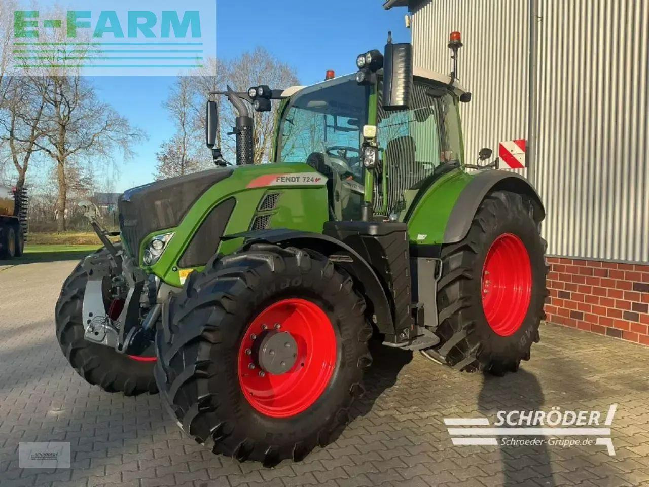 Fendt 724 vario s4 profi plus - Tractor: foto 1 Fendt 724 vario s4 profi plus - Tractor: foto 1