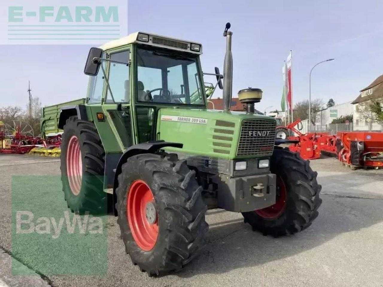Fendt farmer 309 lsa - Tractor: foto 2 Fendt farmer 309 lsa - Tractor: foto 2