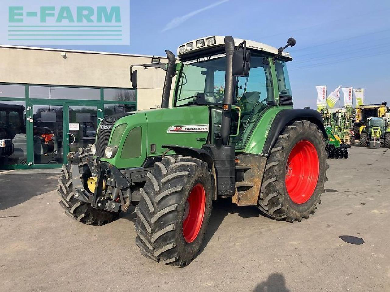 Fendt farmer 410 vario - Tractor: foto 1 Fendt farmer 410 vario - Tractor: foto 1