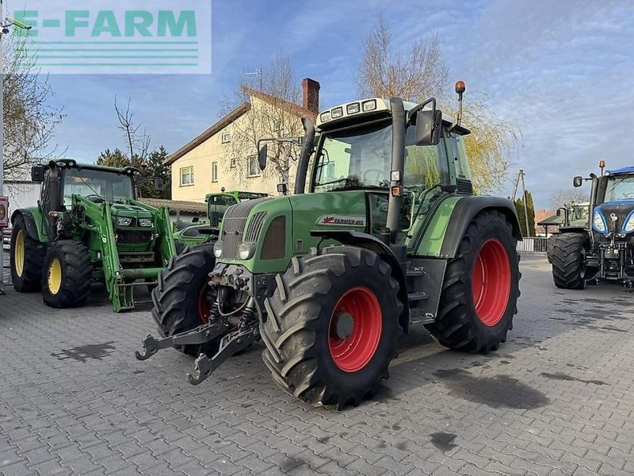 Fendt farmer 412 vario - Tractor: foto 1 Fendt farmer 412 vario - Tractor: foto 1
