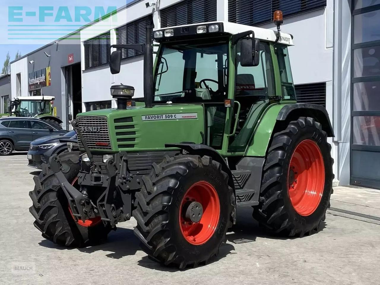 Fendt favorit 509 c - Tractor: foto 4 Fendt favorit 509 c - Tractor: foto 4