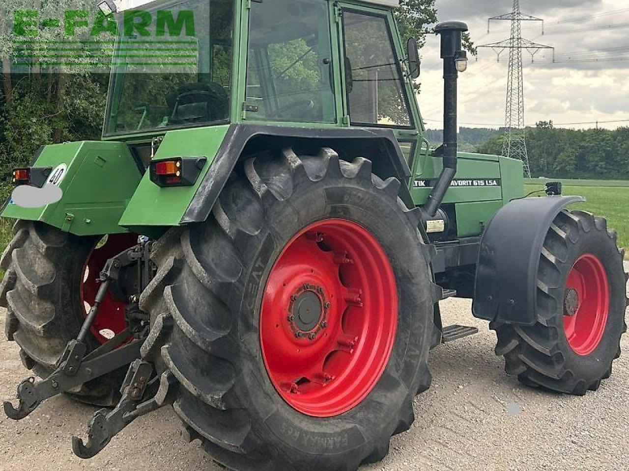 Fendt favorit 615 ls - Tractor: foto 5 Fendt favorit 615 ls - Tractor: foto 5