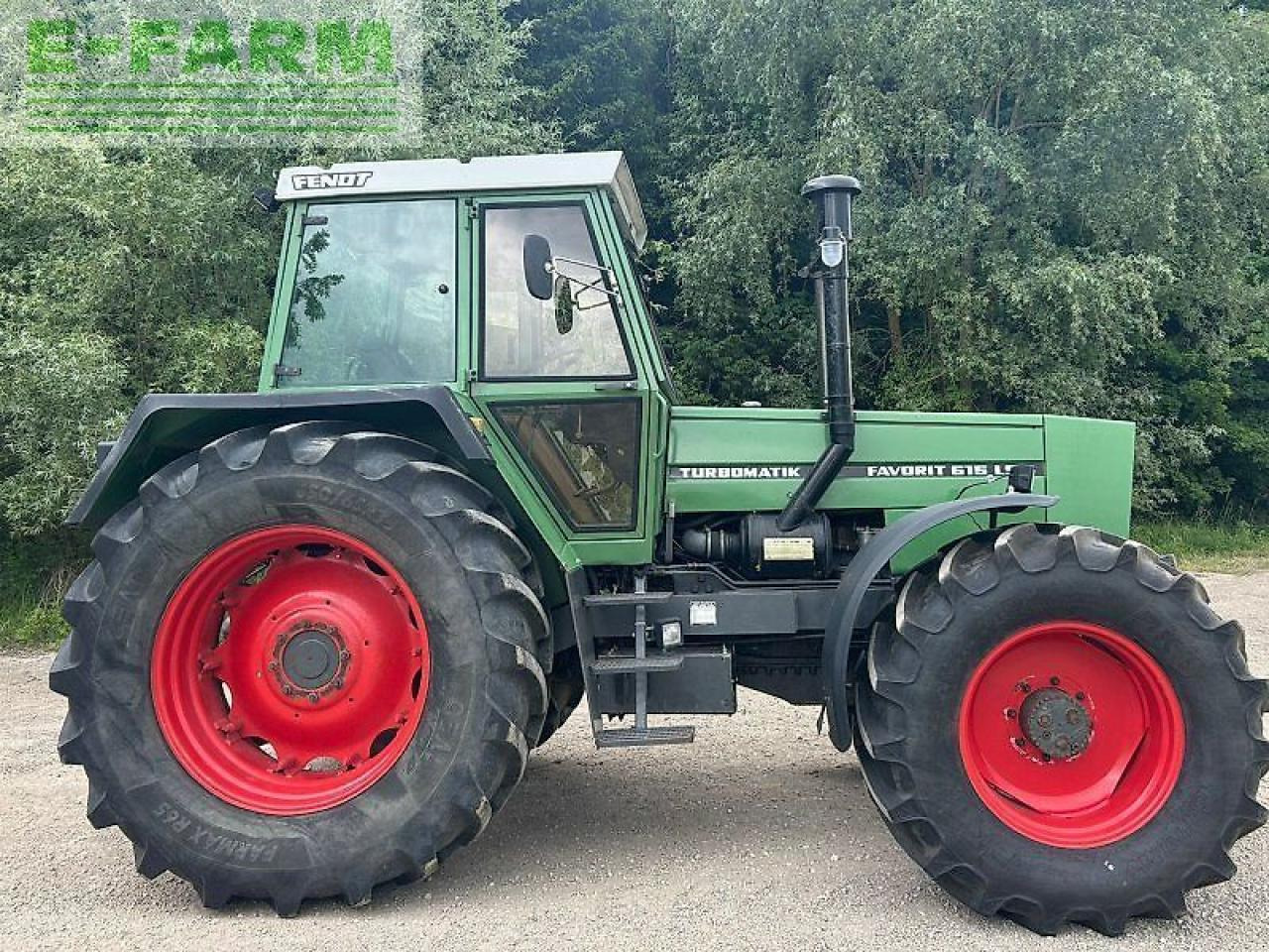 Fendt favorit 615 ls - Tractor: foto 1 Fendt favorit 615 ls - Tractor: foto 1