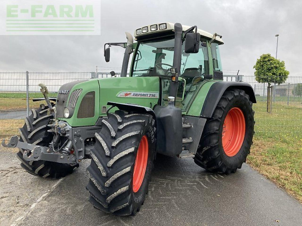 Fendt favorit 716 vario - Tractor: foto 1 Fendt favorit 716 vario - Tractor: foto 1