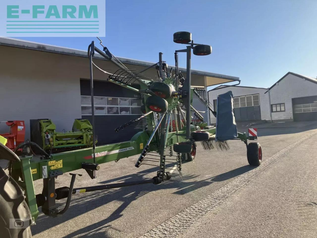 Fendt former 7850 - Henificadora: foto 1 Fendt former 7850 - Henificadora: foto 1